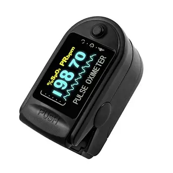 

Medical Finger Oximeter Oxygen Saturation Monitor Blood Oxygen Monitor Finger Pulse Low Battery Voltage Heart Rate
