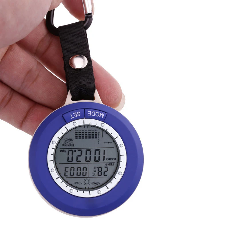 

Mini Fishing Barometer Multifunction LED Digital Outdoor Fishing Barometer Altimeter Thermometer Weather Forecast Fish Finder