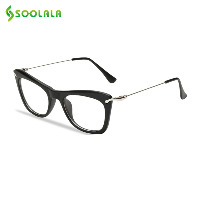 Женские очки для чтения SOOLALA кошачий глаз модные пресбиопии 0 5 75 1 25 2 4 0|Женские