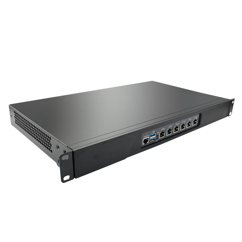 Powerful 1U Industrial Server: Pfsense I7-8550U/ I7-8700/ I7-7660U, Windows/Linux, Aikuai, Ubuntu, CentOS, 1U Case Description Image.This Product Can Be Found With The Tag Names Barebone Mini PC, Computer Office, Computer windows linux