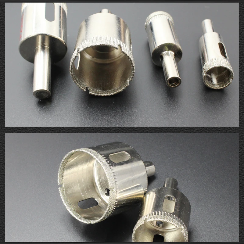 75-200mm Diamond Drill Bits Glass Tile Hollow Core Extractor Remover Tools Hole Saws for Glass Ceramics Porcelain Granite 75-200mm Diamond Drill Bits Glass Tile Hollow Core Extractor Remover Tools Hole Saws for Glass Ceramics Porcelain Granite