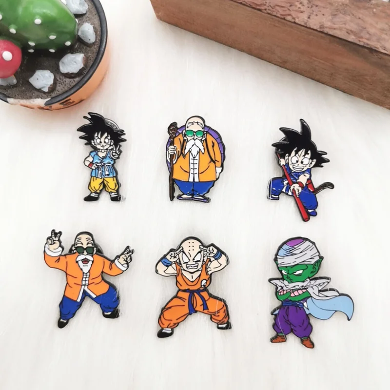 EUPNHY 1 шт. брошь в стиле аниме Dragon Ball Z булавки для одежды сумки перчатки броши