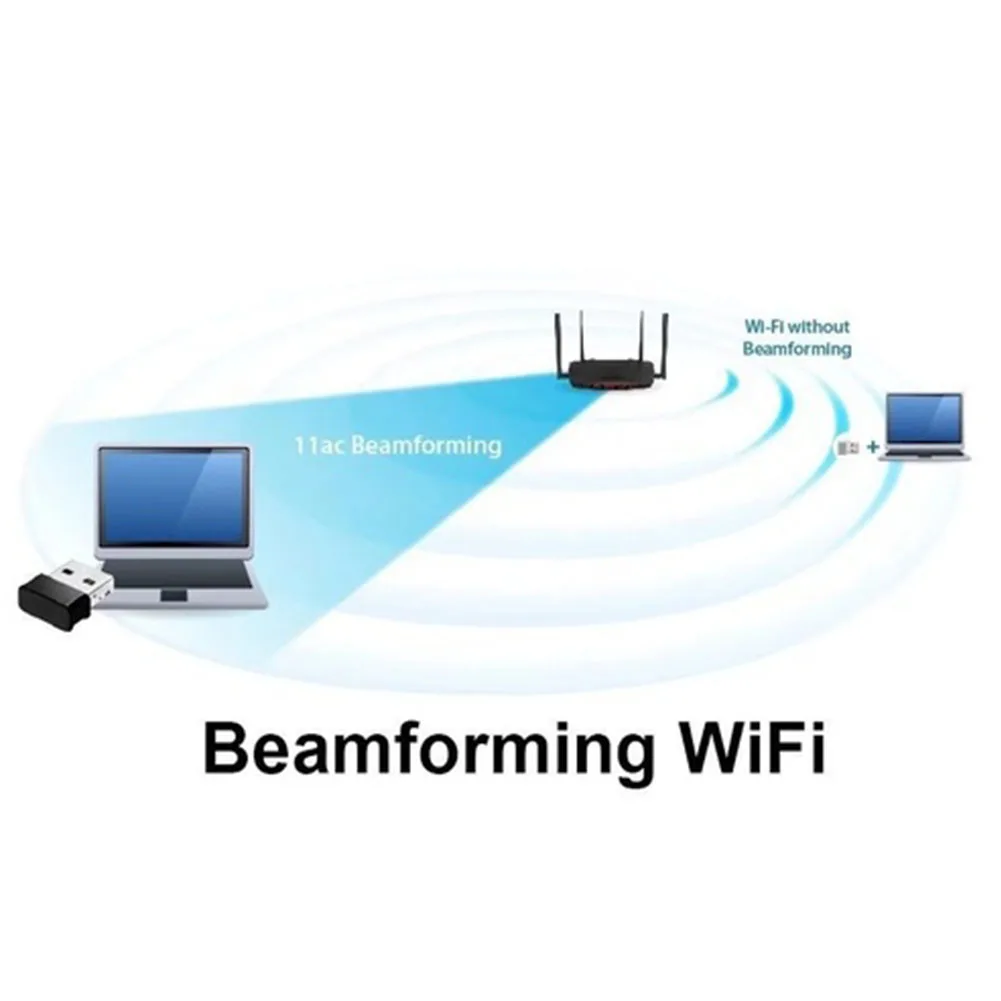 USB 3,0 сетевой адаптер AC1200Mbps двухдиапазонный беспроводной Wifi адаптер 2,4G/5G мини для ноутбука Настольный