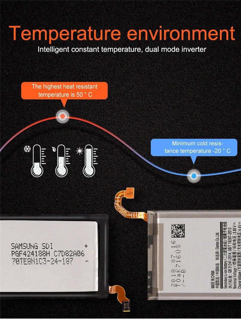 Сменный аккумулятор EB-BN950ABE для samsung Galaxy Note 8 Note8 N9500 N9508 N950F внутренний мобильный телефон Bateria инструменты