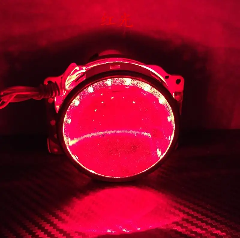 Multicolor LED Devil Eyes for Custom Headlight Retrofit