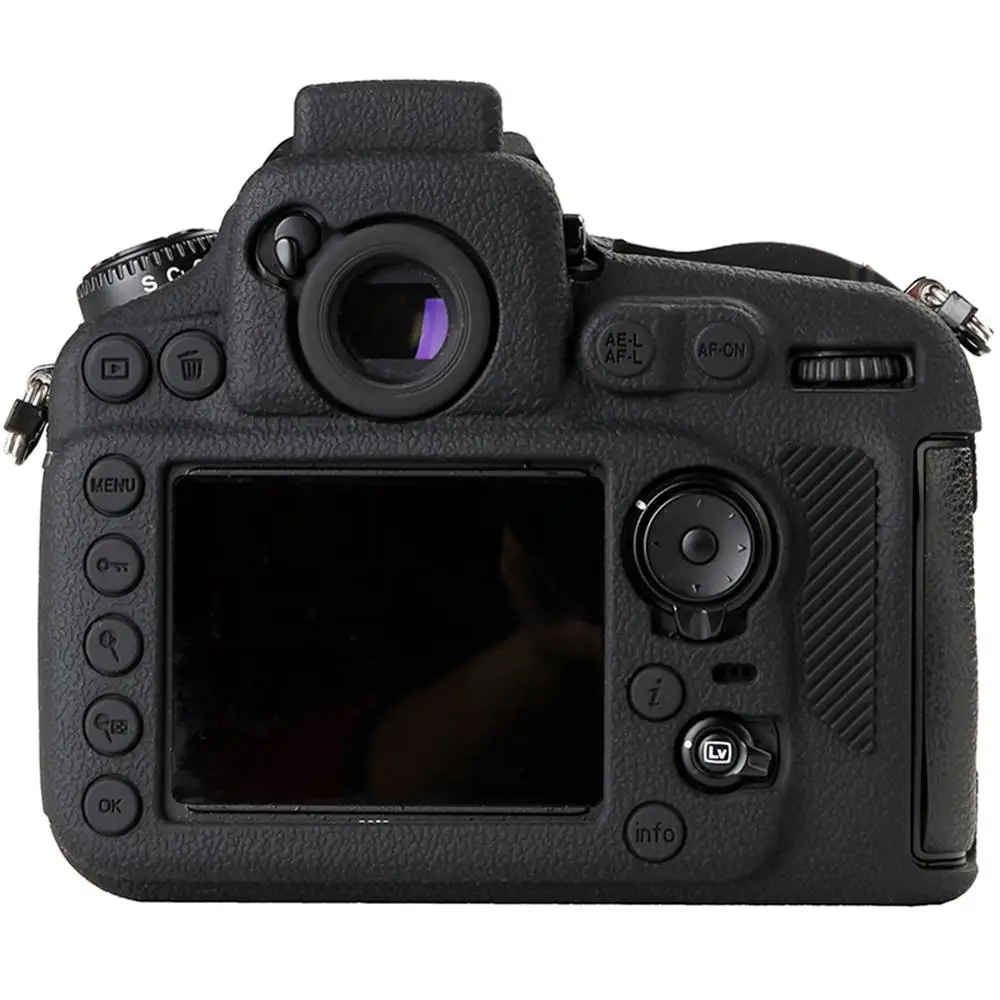 Для Nikon D810 чехол для камеры Мягкий силиконовый чехол Защитный черный