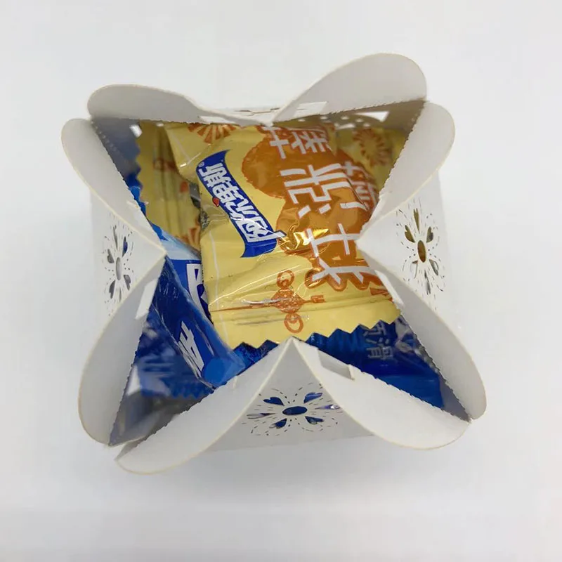 Свадебная подарочная коробка, цветная бумажная коробка для торта, лазерная резка, Свадебная подарочная коробка для печенья, 50 шт./лот