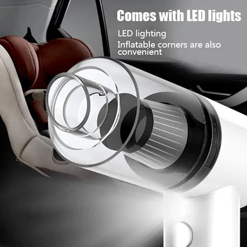 

Portable Mini Car Vacuum Cleaner Wireless Wet Dry Dual Use Handheld Auto Vacuum
