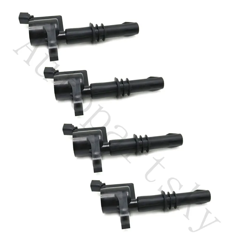 4 шт. катушки зажигания 8L3E-12A366-AA для Ford F53 F59 для Lincoln Mark навигатор для Mercury альпинист 8L3E12A366AA 8L3Z12029A