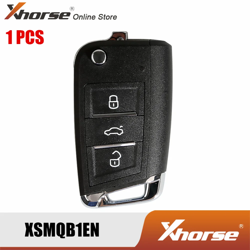 

Xhorse VVDI Keys XSMQB1EN умный дистанционный ключ для VW MQB 3 кнопки откидной пульт дистанционного управления для VW MQB слесарные инструменты авто Замена