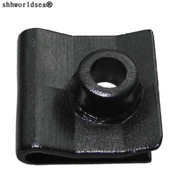 

shhworldsea auto clip fastener Nylon “U” Nut #12 Screw Size Panel Distance: 1mm for Nissan 63848-D0100