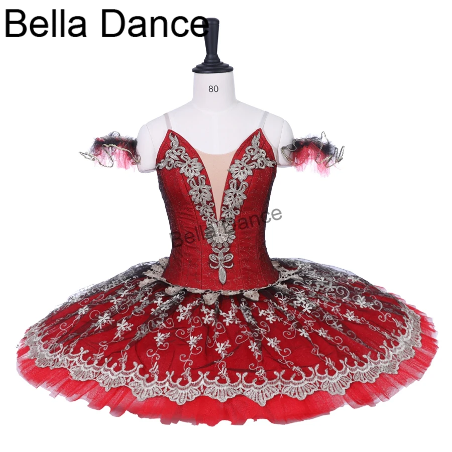 Red tutu ballet professional Don Quixote variation ballet tutu Swan lake variation ballet costume Ballerina ballet Dress BT9203