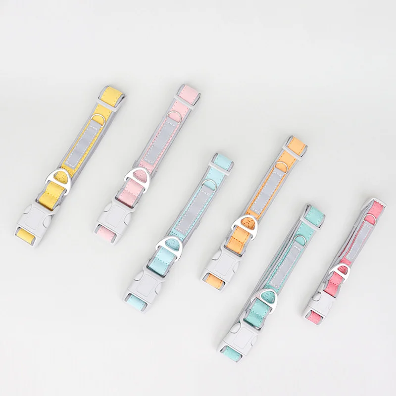 

Милый замшевый ошейник Tail для домашних животных, светоотражающая веревка для собак среднего и большого размера, фотоэтикетка для собак, предотвращающая потерю