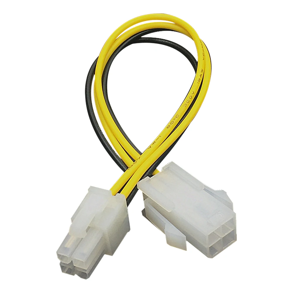 

Stable For Desktop Data Metal CPU Power Supply 4 Pin Extension Cable Connetor Computer Accessories Male To Female Easy Use