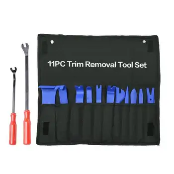 

Car Audio Disassembly Tool Interior Buckle Door Panel Removal Modification Tool Blue Horn Screwdriver Rocker 13 Piece Set
