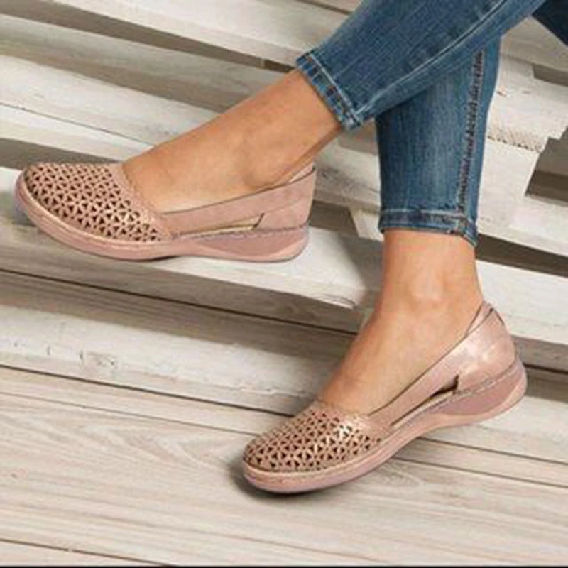 Summer Women Wedges Orthopedic Sandals 