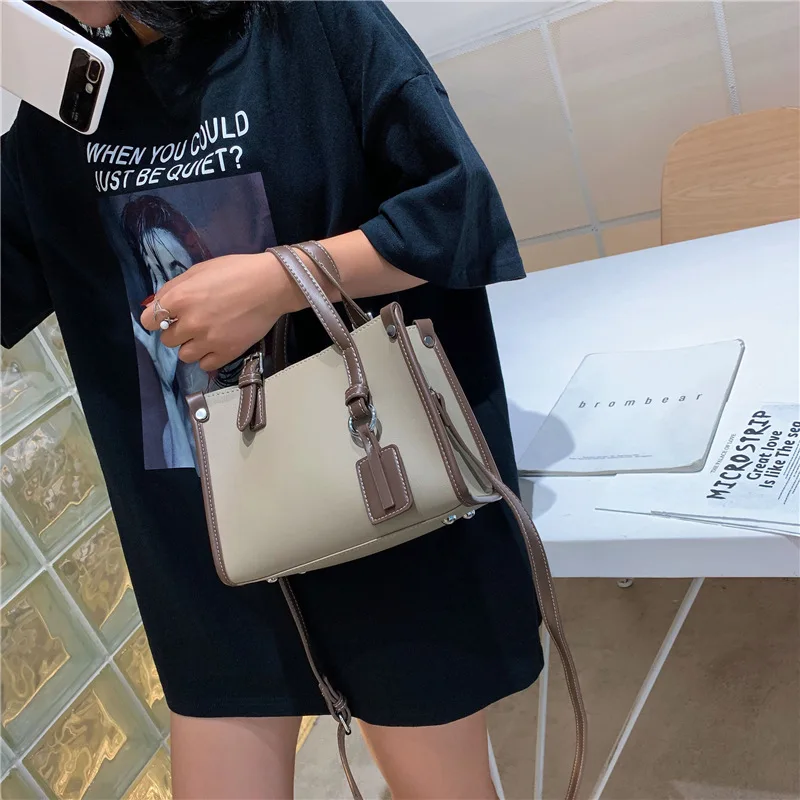

INS Bag Shoulder Versatile Shoulder Bag Large Capacity WOMEN'S Bag 2019 Popular Bag Simple Handbag Fashion