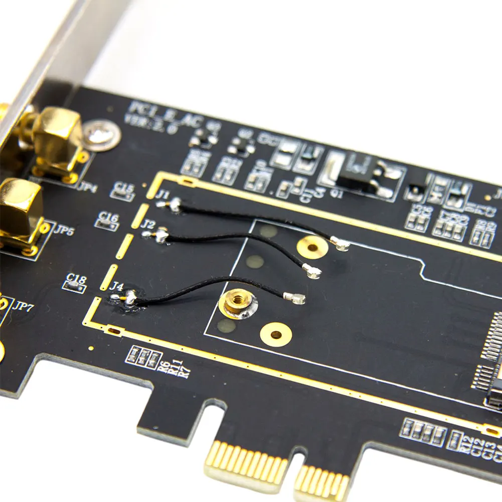 BCM943602CS PCI Express компьютерное практичное подключение сетевая карта универсальный Bluetooth беспроводной адаптер прочная антенна wifi