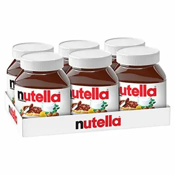 

Nutella streichfähig mit Ferrero Kakao, 750 g, 6er Pack (6 x 750 g)