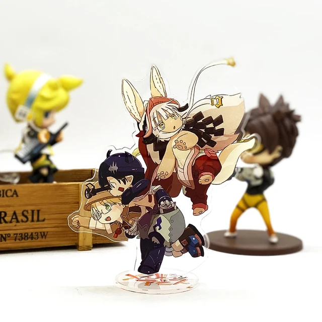 Made in Abyss Rego Riko Nanachi statuetta in acrilico con base 1