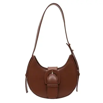 

Fashion Ladies Handbags Solid Color All-match Shoulder Bag Women New Popular Messenger Bag Female