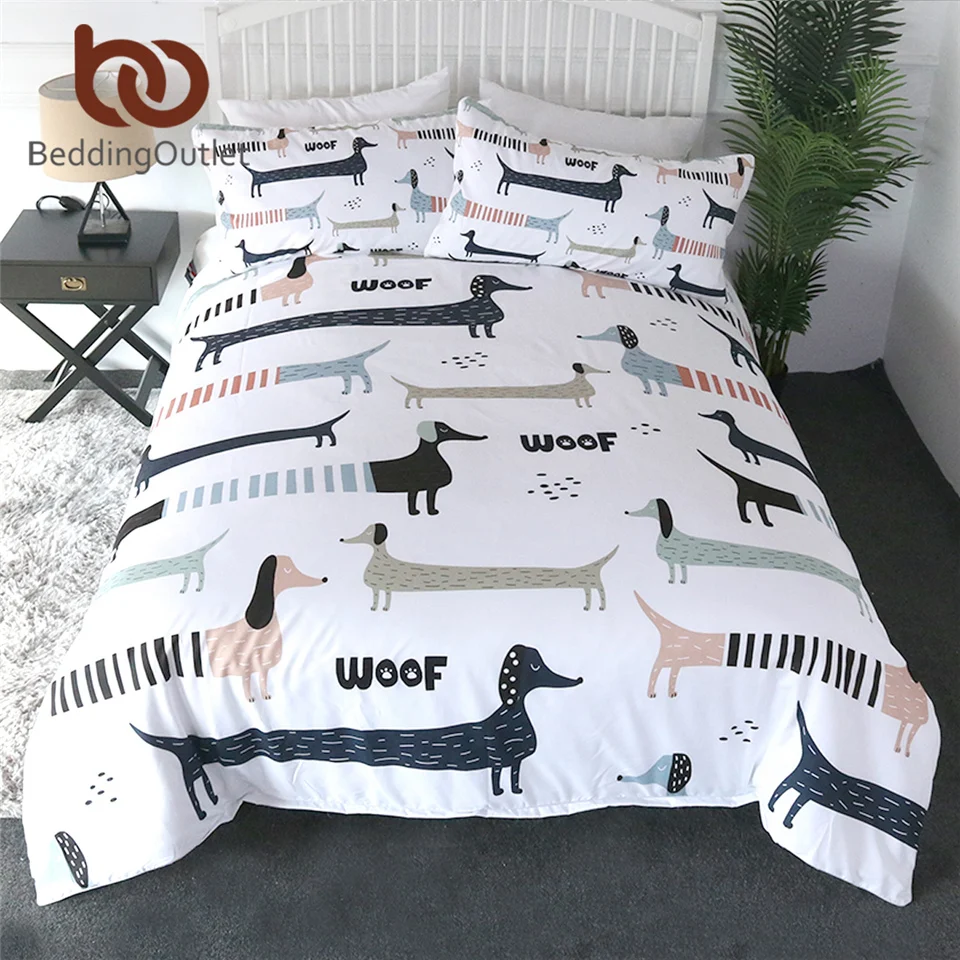 Постельное Белье Собаки Купить