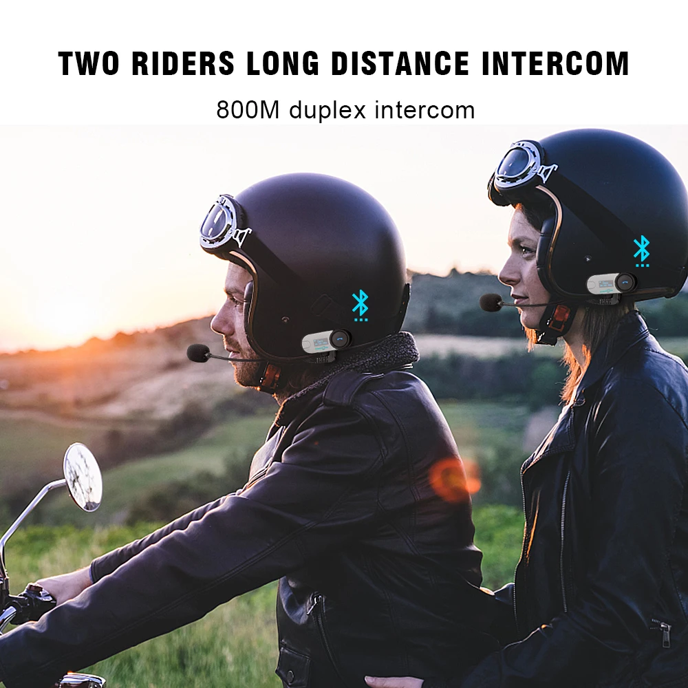 Nuova versione aggiornata! Radio FM con schermo LCD interfono interfono  interfono per casco Bluetooth per motocicletta T COM SC|motorcycle helmet  intercom|interphone headsetbluetooth motorcycle helmet intercom - AliExpress