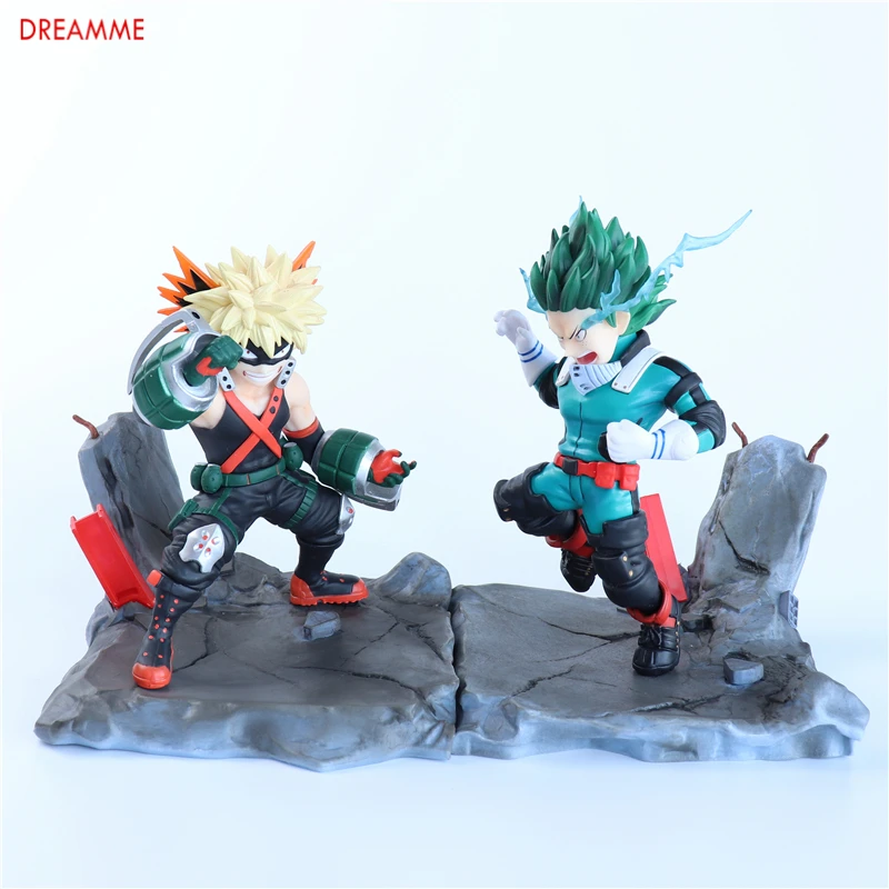 My Hero Academia Deku Midoriya Izuku Ground Zero Bakugou Katsuki Model 15cm Anime Action Figure Toy for Collection T049 | Игрушки и