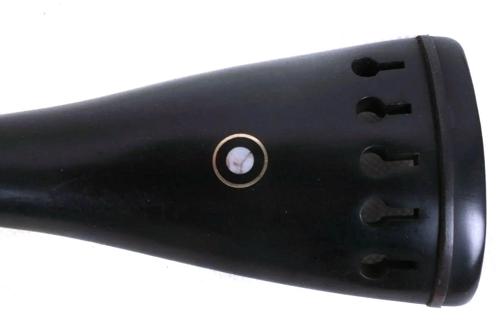 Peças de Madeira de Ébano 4 com Cauda Cordas Cello Tailpiece 4 - Intestino 1 5 - Image 4