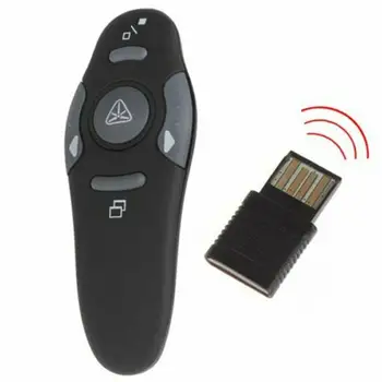 

2.4Ghz USB Wireless Presenter Red Laser Powerpoint teacher Clicker Control Pointer Remote PPT Presentation For PowerPoint p K6N3