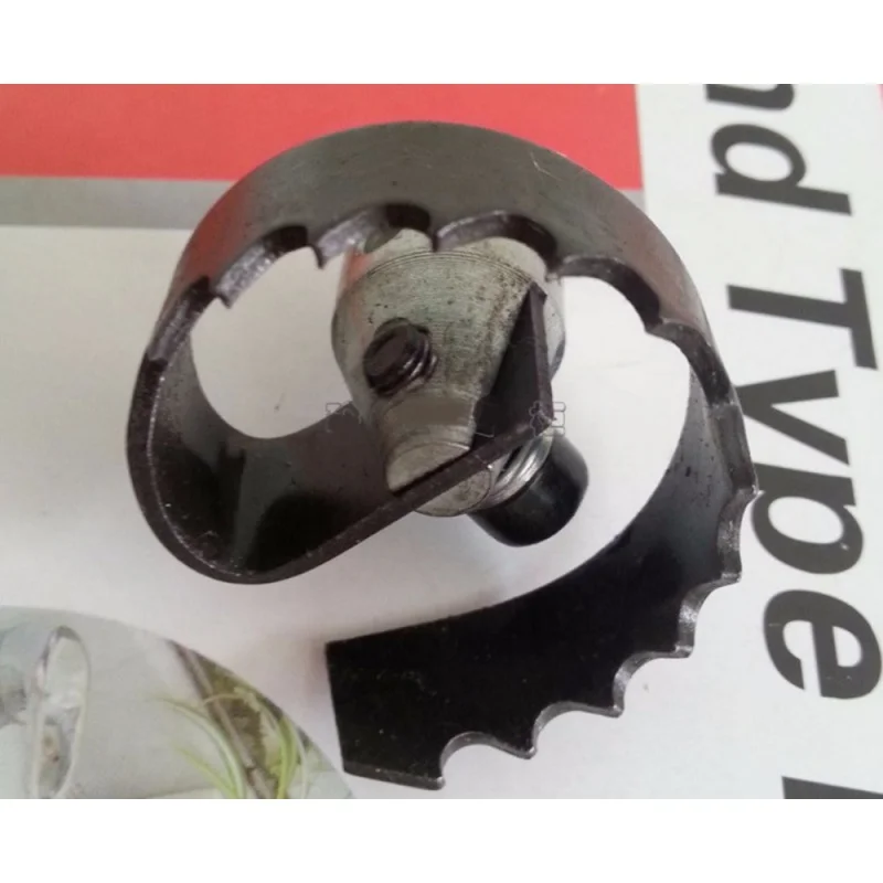 Sewer Snake Machine Accessories Sawtooth Cutter for Soft Shaft 16mm