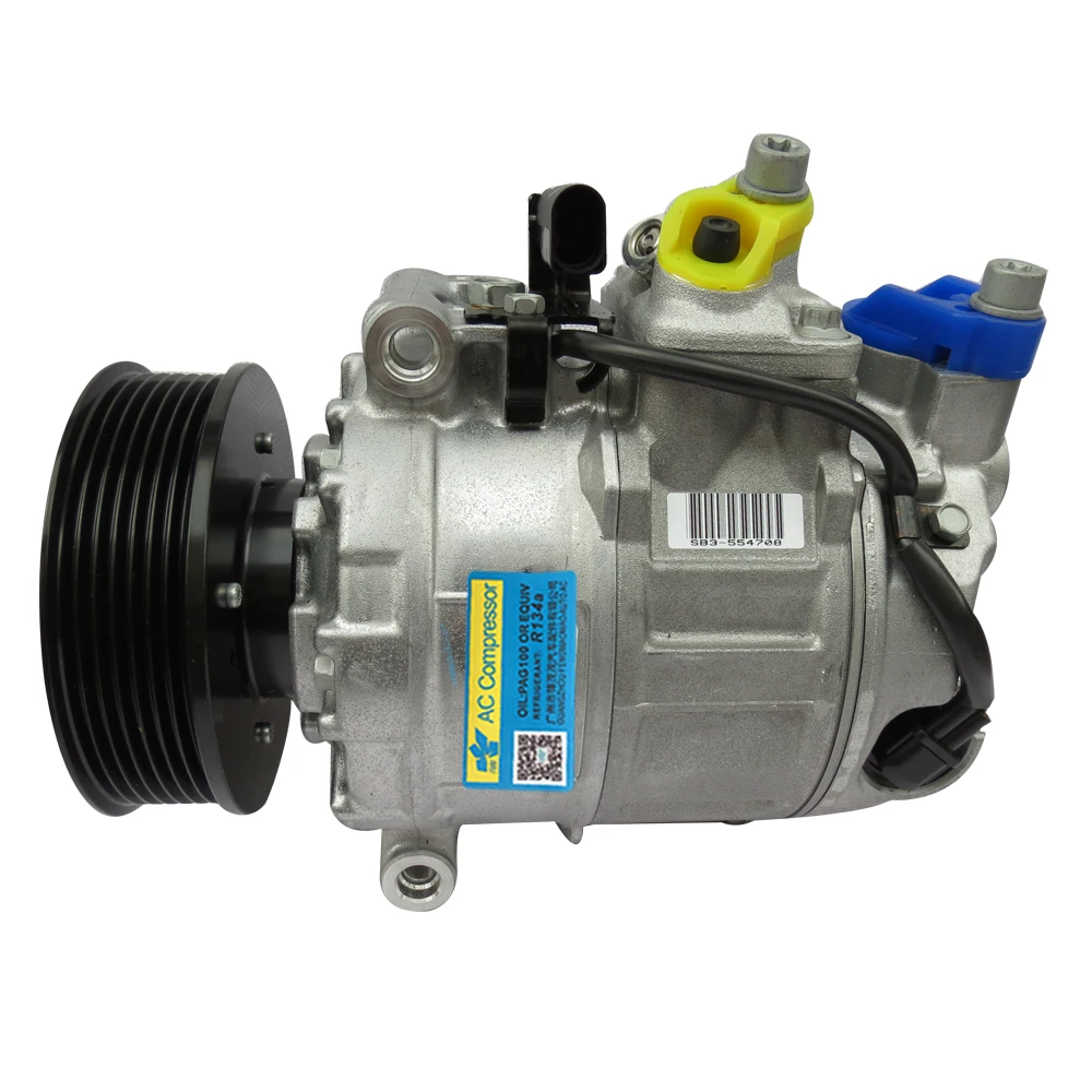 Auto Ac Compressor For Q7 Touareg 3.6l 4711392 4711516 7l6820803d 