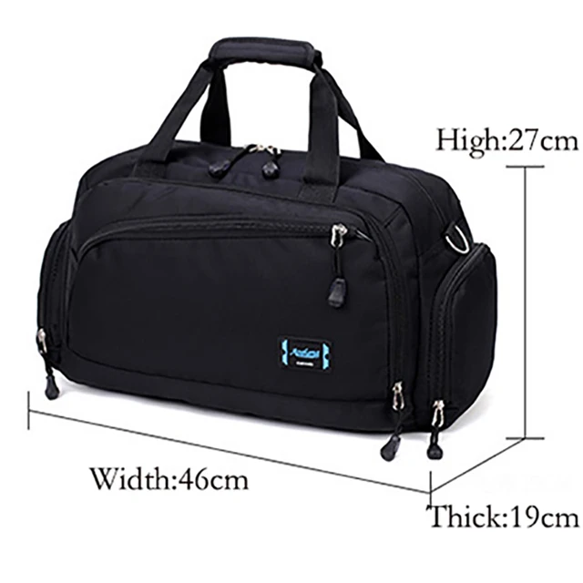 Gym Bags Men Sports Fitness Pack Cylinder One Shoulder Sport Bag Women's Handbags Travel Bags Nylon Waterproof Handbag Package 2