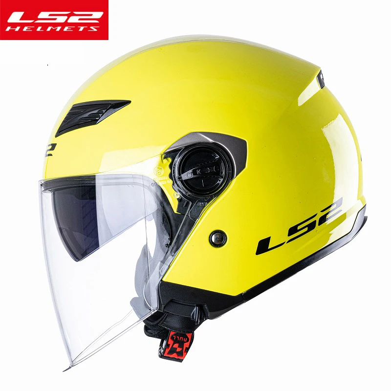 Nieuwe Collectie LS2 OF569 Retro Open Gezicht Moto Rcycel Helm Vintage Man  Vrouw Casco Moto Scooter Cascos Para Moto Dubbele lens - AliExpress  Automobiles \u0026 Motorcycles