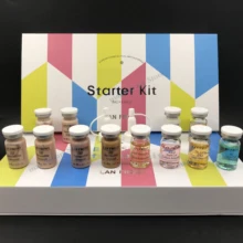 Корейский 8 мл BB крем-бустер стартовый набор bb Сыворотка Ампульная осветляющая кожа натуральный уход эссенция сыворотка BB крем светящийся тональный крем