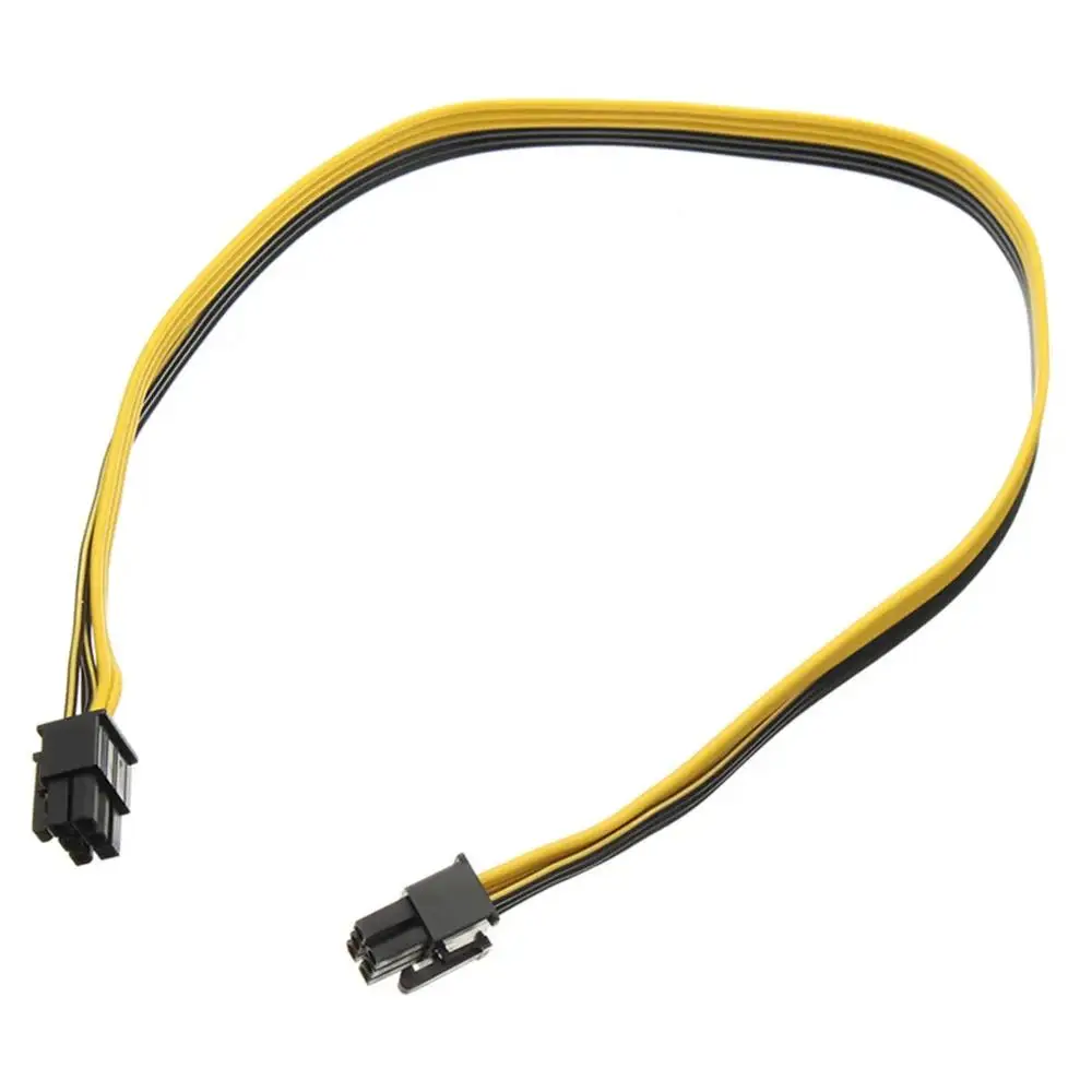 16AWG 6Pin PCI-E Male to Male Power Supply Cable for GPU Video Card ETH Ethereum Mining