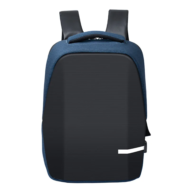 Водонепроницаемый рюкзак для ноутбука 15,6 15 16 дюймов бизнес рюкзак Противоугонный usb зарядка путешествия мужчины wo мужчины задний пакет сумка - Цвет: Синий