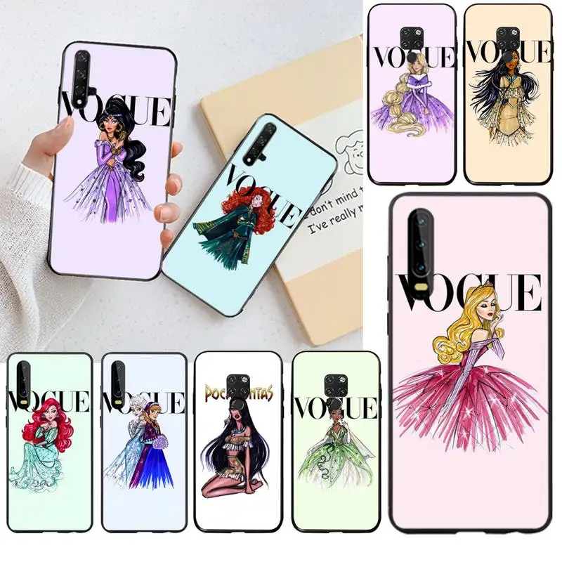 HPCHCJHM больше проблем чем Vogue печать чехол для телефона Huawei P40 P30 P20 lite Pro Mate 20 P Smart 2019