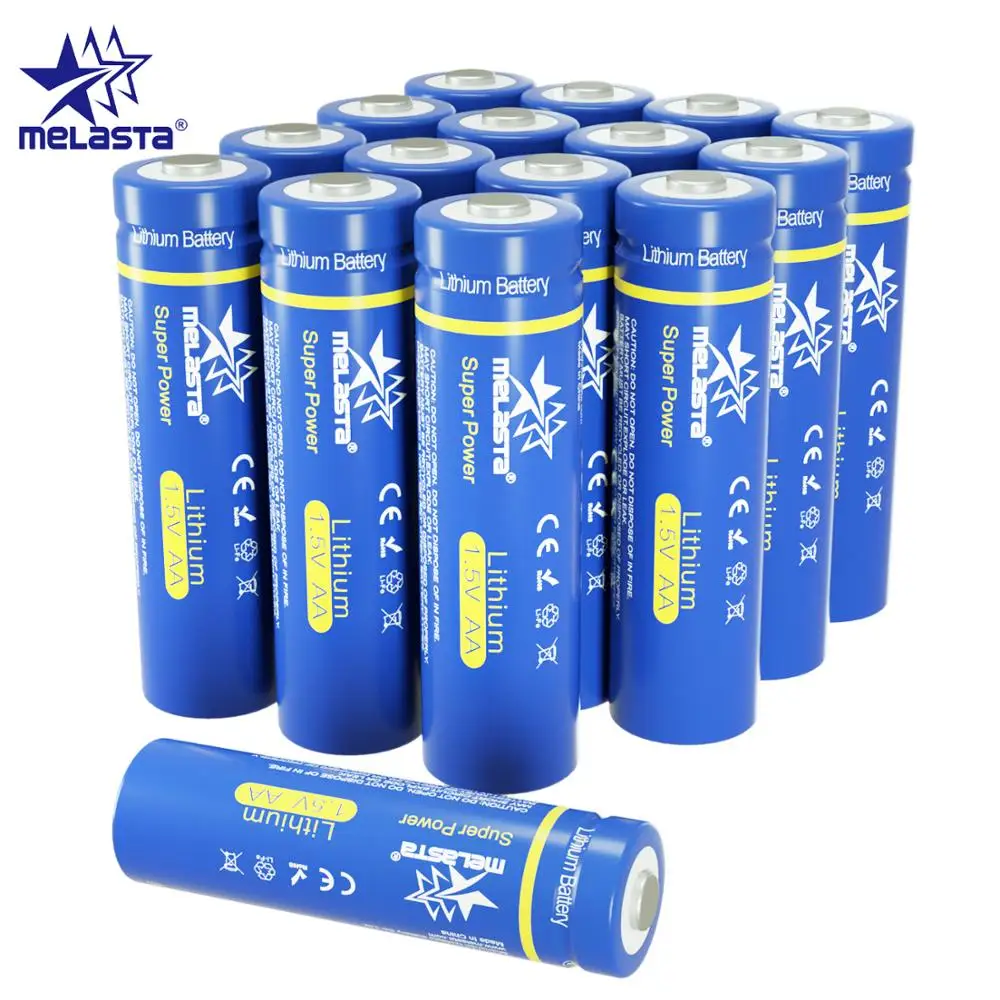Melasta 16 шт. AA lifes2 1 5 в 2900 мАч FR6 FR14505 литиевая сухая батарея для игрушек MP3
