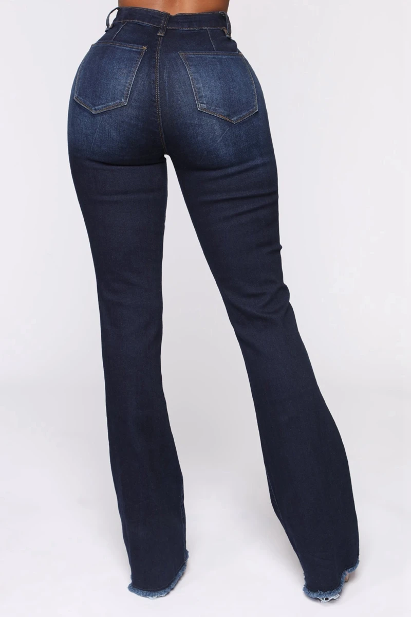 Jeans svasati a vita alta Jeans con fondo a campana Jeans autunnali con  taglio a stivale per donna Jeans Skinny in Denim pantaloni larghi per mamma| Jeans| - AliExpress