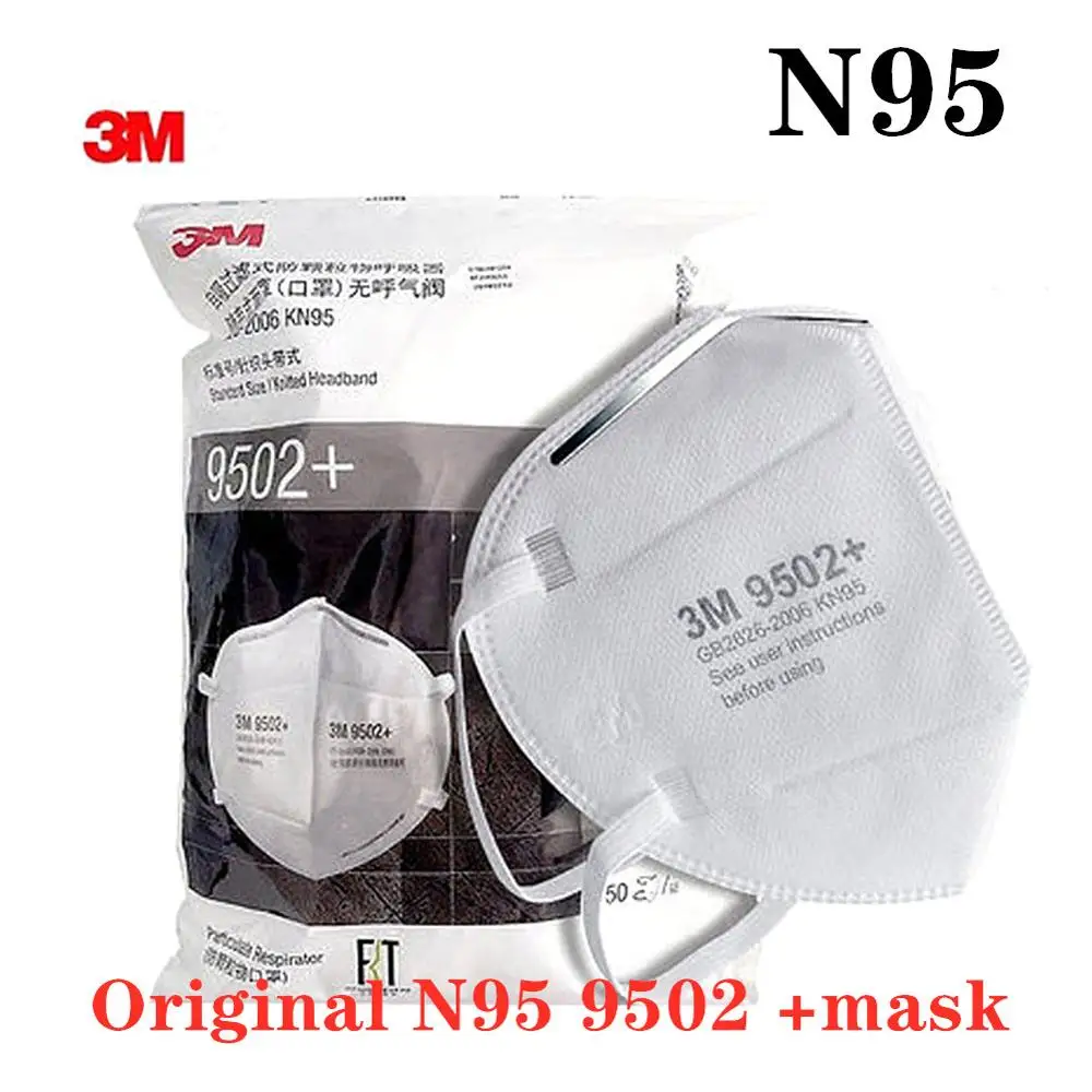 

3M 9502+ 9502 random ship KN95 Mouth Mask Particulate Respirator Protective Masks Safety Mask Smog Haze Dustproof Anti-particles