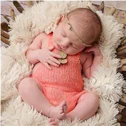 Ensemble 2 pièces avec nœud pour Photo de bébé, Design pour nouveau né, garçon et fille 
