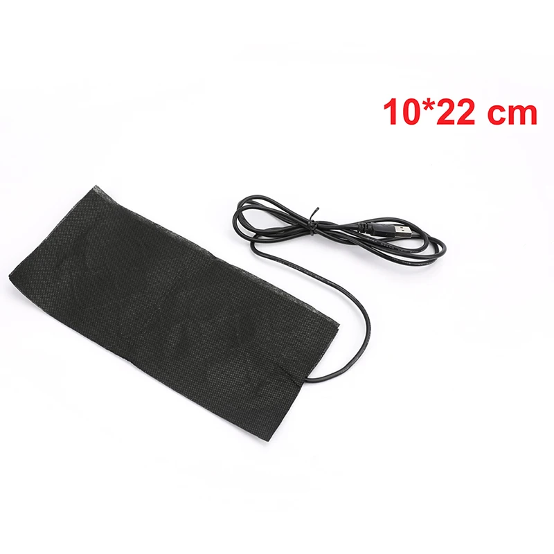 Fast-Heating Carbon Fiber Heating Pad Safe Portable Heating Warmer Pad For Cloth Vest Jacket Shoes Socks 5V USB Warm Paste Pads