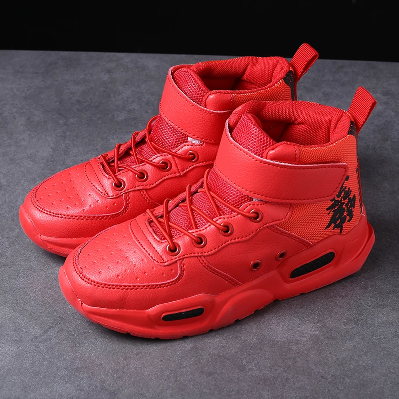 

New Arrival Children Shoes For Boys High Top Big Boy Walking Sneakers Luxury Brand Young Boy Casual Sneakers Boys Kid Flats Shoe