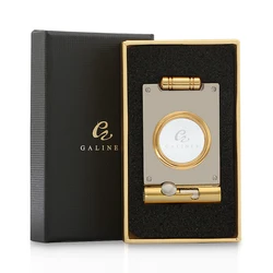 GALINER Punch Cigar Cutter Professional New Tobacco Cutting For Tobacoo Metal Puncher Drill Portable Guillotine Cigar Knife
