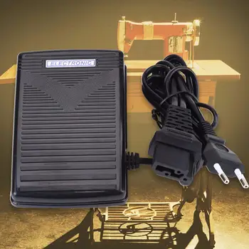 

200-240V Home Sewing Machine Foot Control Pedal W Cord for Sewing Tools EU Plug
