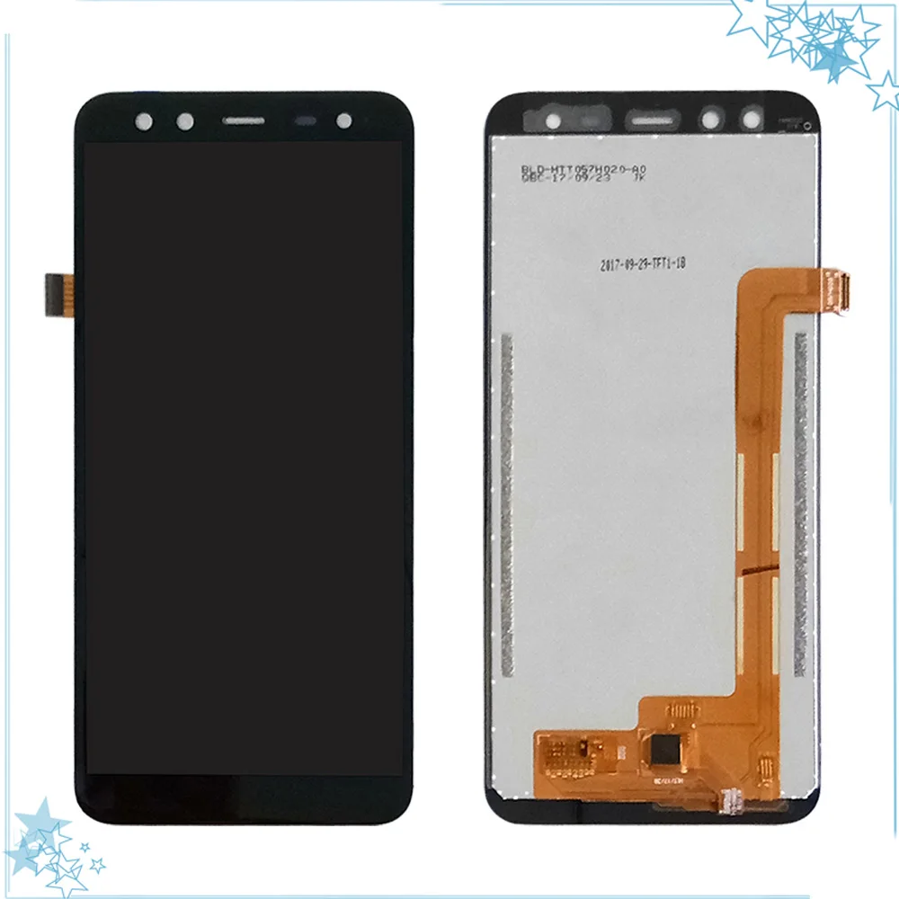 Черный ЖК-дисплей 5 7 дюйма BlackView S8 + дигитайзер сенсорного экрана стеклянная