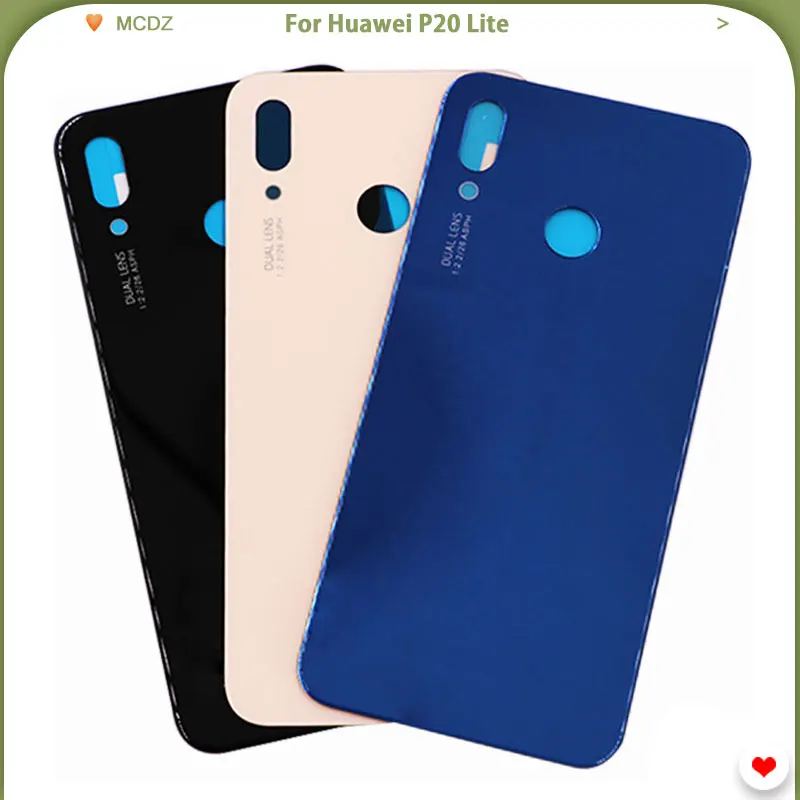100 шт. чехол для аккумулятора P20 huawei / Lite Nova 3e Pro задняя крышка телефона|Корпусы и