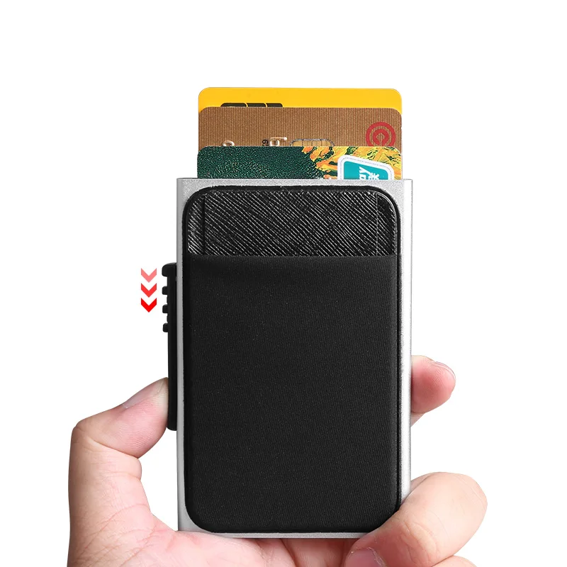 Rfid держатель для карт мужские кошельки тонкий кошелек сумка для денег Мужской винтажный маленький мини Высококачественный кожаный кошелек черный кошелек