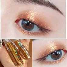 

7 Color Diamond Eye Shadow Nude Metal Shimmer Glow Glitter Single Liquid Eyeshadow Makeup Pigment Accessorices Beauty Cosmetics